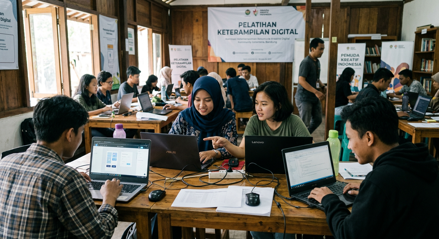 LIVESGP DENPASAR Gelar Workshop Literasi Digital untuk Pemuda
