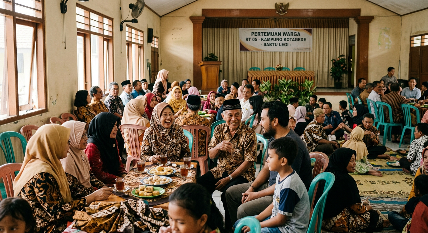 Pertemuan komunitas LIVESGP DENPASAR - masyarakat Indonesia berkumpul bersama